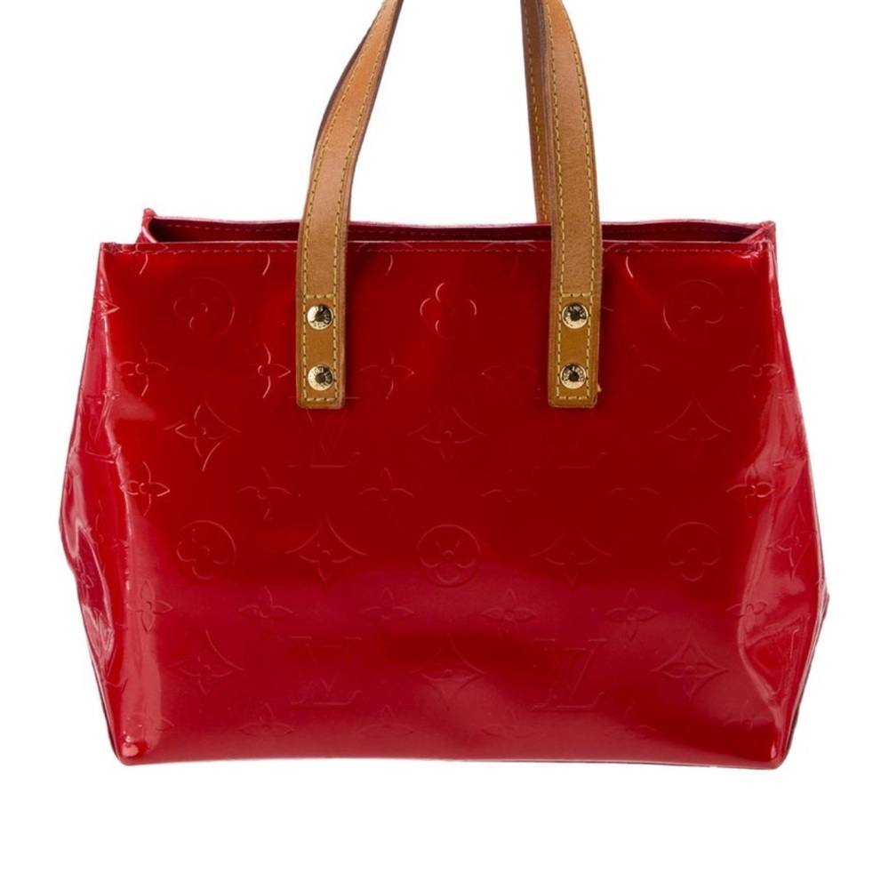 Louis Vuitton Red Vernis Reade PM
